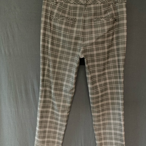 WHBM Plaid Slim Ankle Pants - Picture 5 of 7